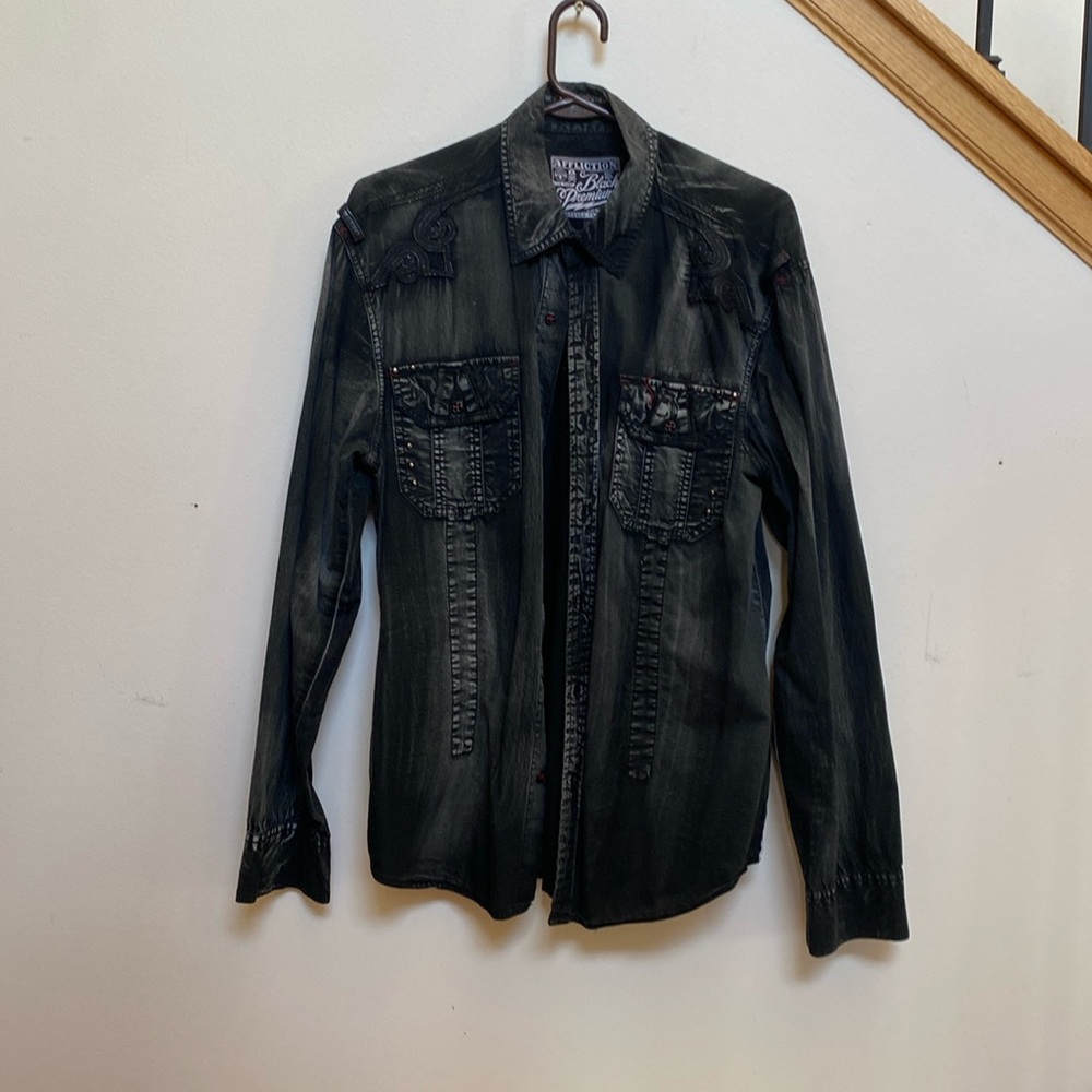 Affliction Live Fast Black Premium